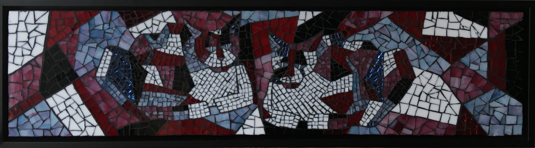Cubist Cats - Framed