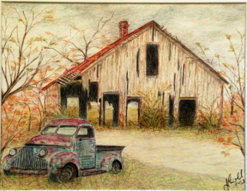 Rusty Truck & Barn
