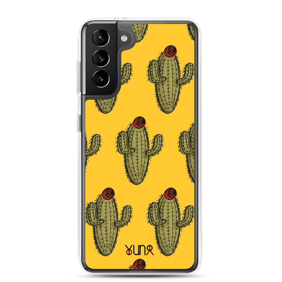 Thumbnail: Samsung Case - Cactus red flower conifeer