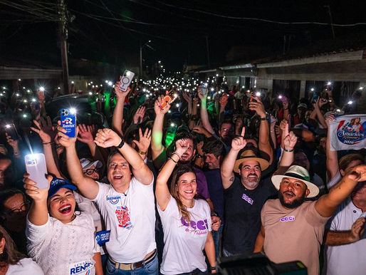 Atalaia dá recado nas ruas e reforça liderança de Ceci na passagem da Caravana Pra Fazer História de Novo