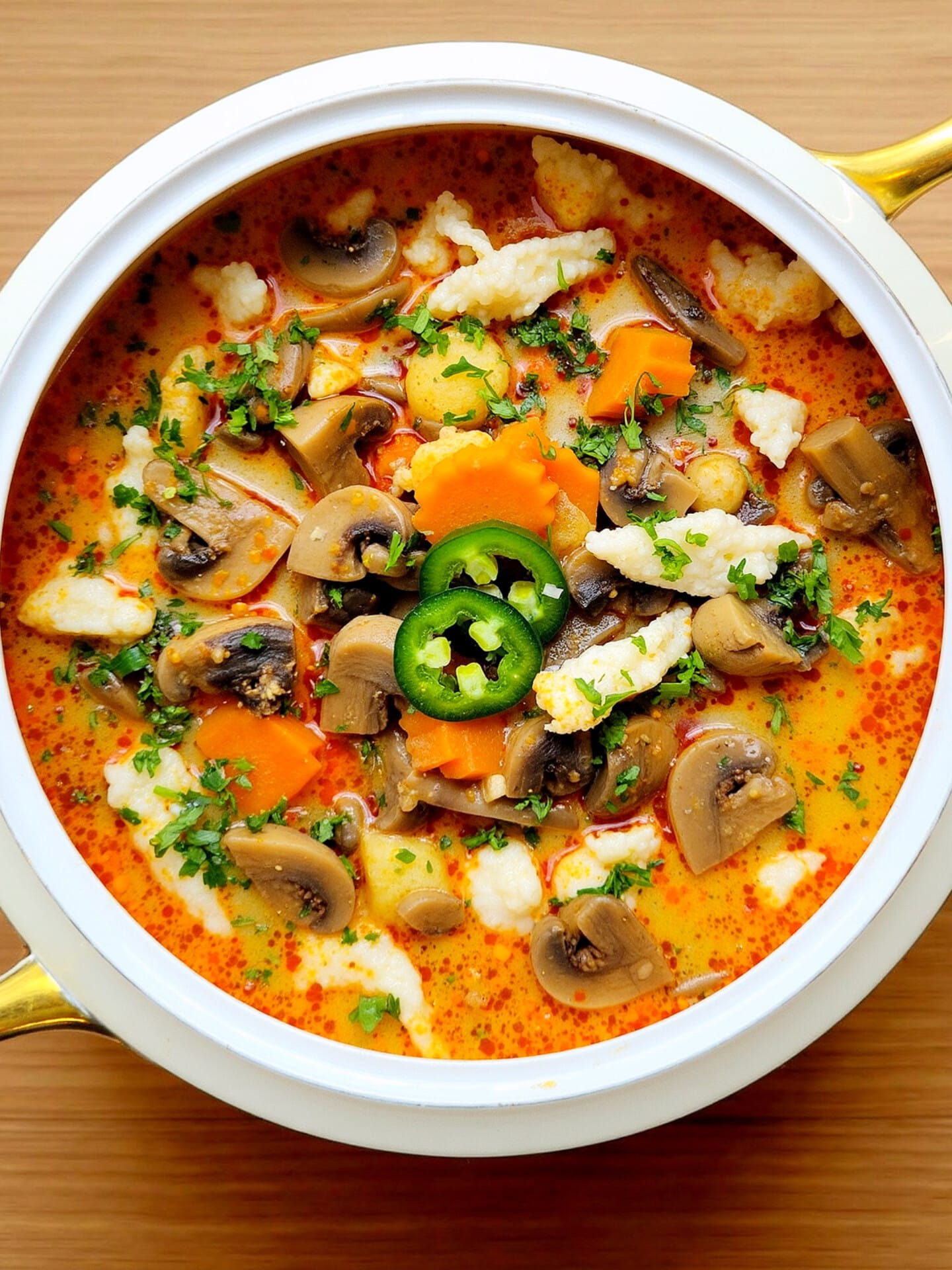 Hungarian Mushroom Soup (10-12 ppl)