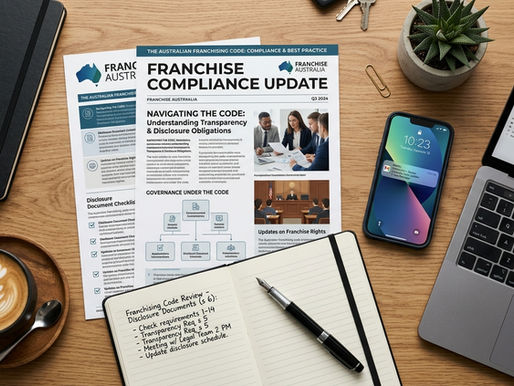 Franchisors Face Greater Compliance Obligations Under the Franchising Code: Are You Ready?