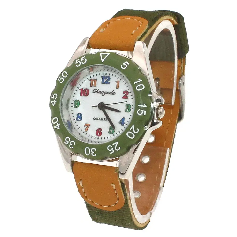 Miniatura: Reloj de moda para niños que aprenden la hora. Unisex