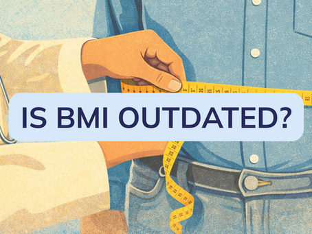 Is BMI outdated — doctor measuring waist with tape measure