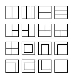 radicaalstructuren (indeling van kanji delen)