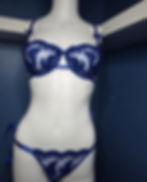 Thumbnail: Blue Ribbon Lace Set