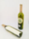Soy Wax Candle In Recycled Wine Bottle Dish