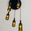 Thumbnail: Repurposed Wine Bottle Cut Chandelier | Lights for Foyer & Living room