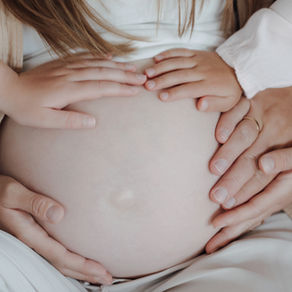 #Babybauchshooting mit der ganzen Familie im Fotoloft