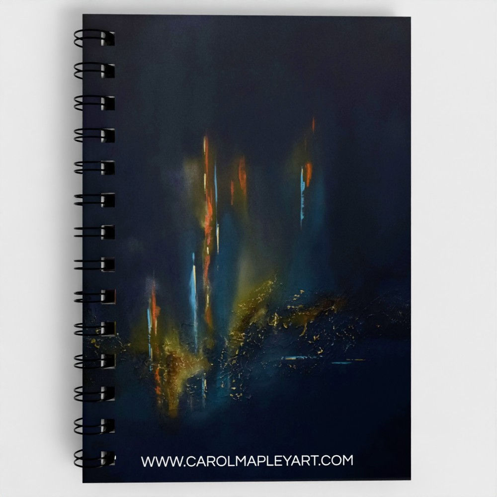 A5 SPIRAL NOTEBOOK - AS ABOVE SO BELOW