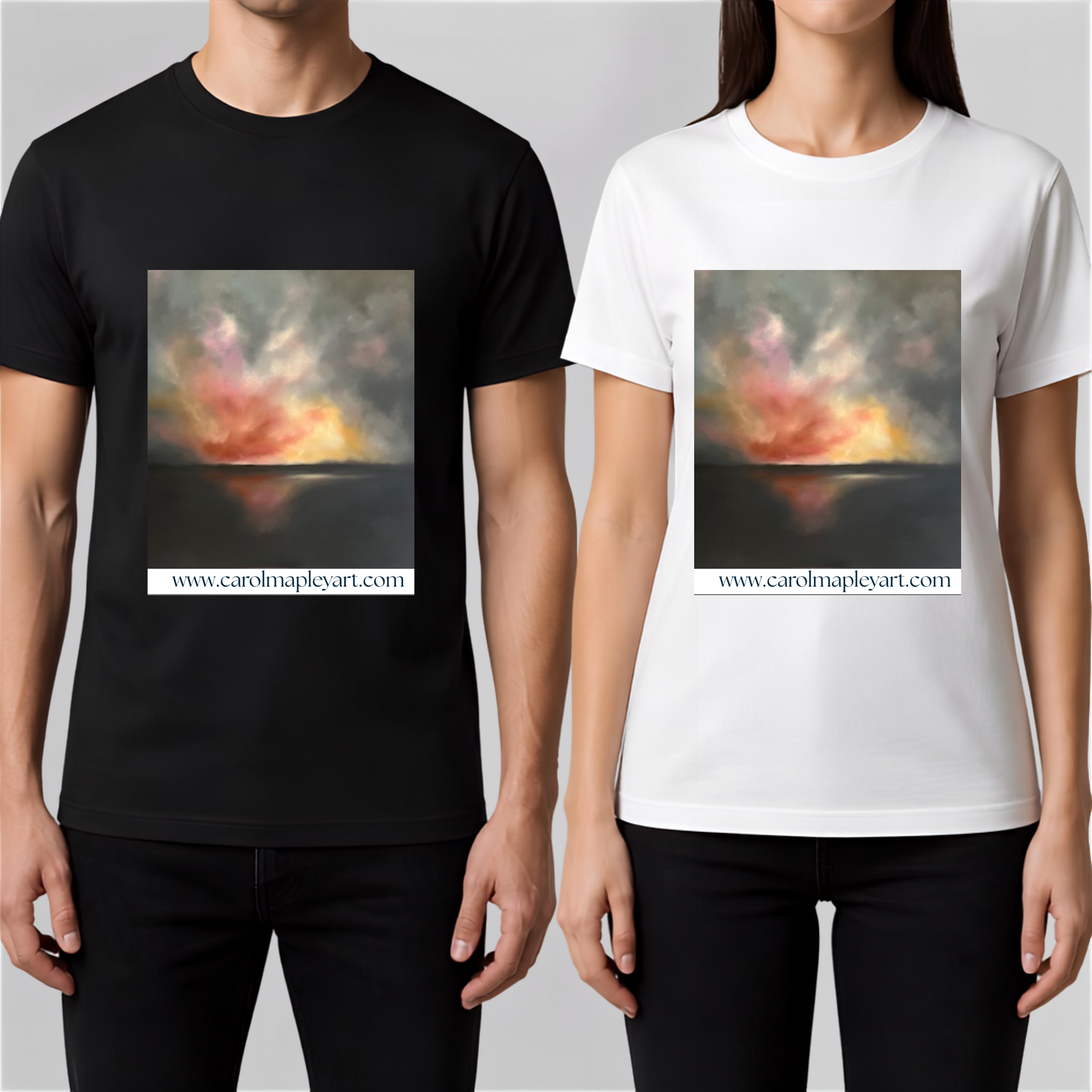 ART PRINT T-SHIRT - TEMPESTUOUS TIMES