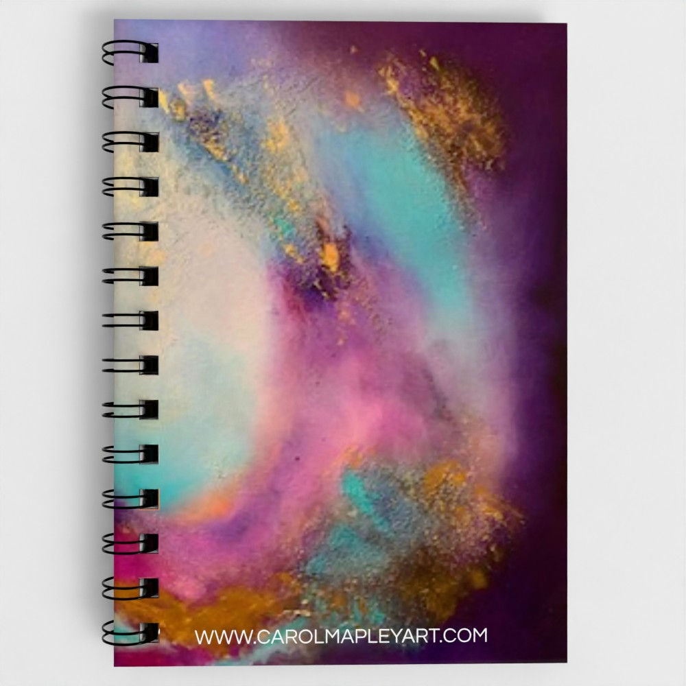 A5 SPIRAL NOTEBOOK - HELIOTROPIC