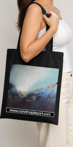 SHOPPING TOTE BAG - CELESTIAL SEAS