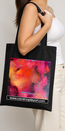SHOPPING TOTE BAG - COLLISION OF SUNS