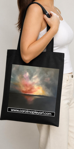 SHOPPING TOTE BAG - TEMPTESTUOUS TIMES