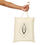 Thumbnail: Love, Light and Power Natural Cotton Canvas Tote Bag in hand