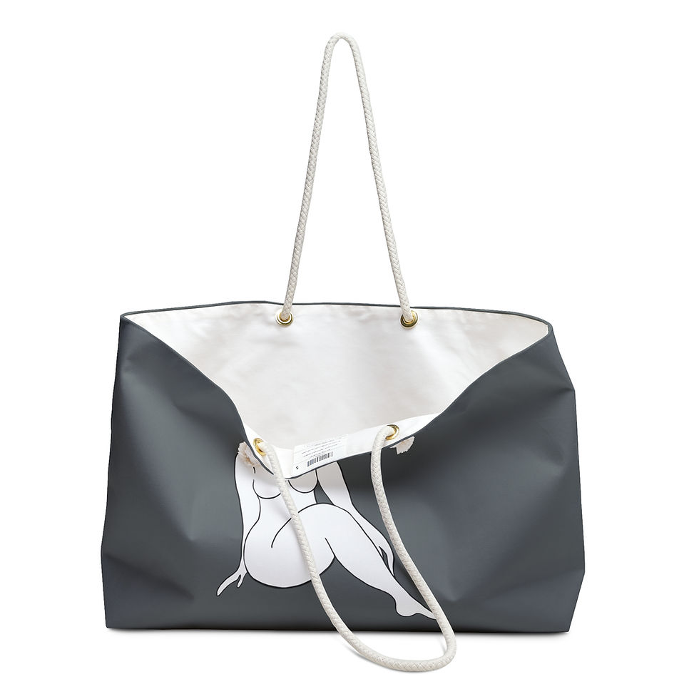 Thumbnail: The Sexy Monster Gray Weekender Bag