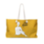 Yellow Sexy Monster Yellow Weekender Bag, Front