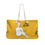 Thumbnail: Yellow Sexy Monster Yellow Weekender Bag, Back