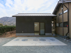 上久保茶園様の作業場が完成しました