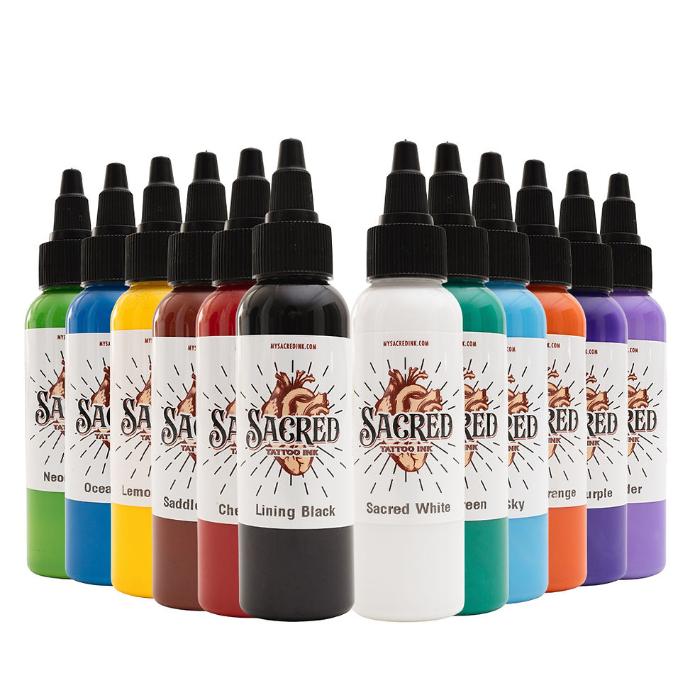 SACRED Primary Color 1 oz Set