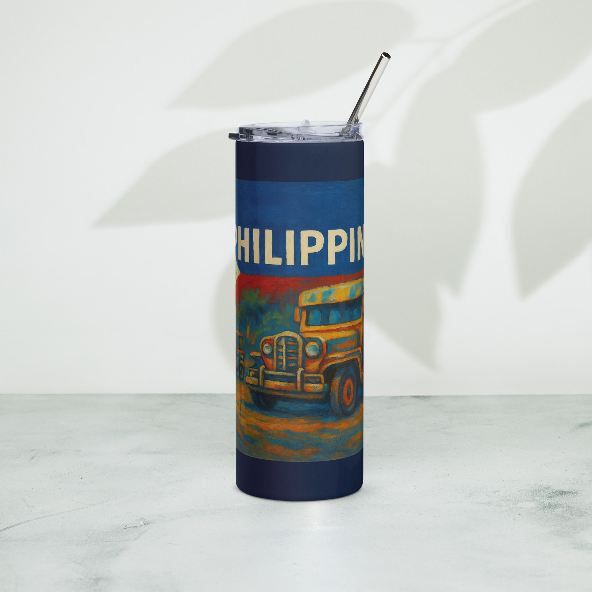 Jeepney & traysikel Philippines - Steel Tumbler