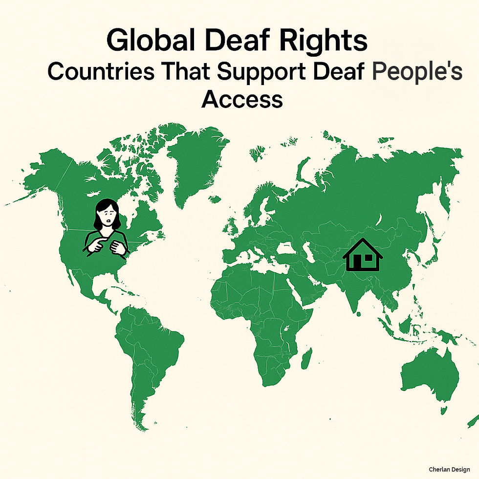 Global Deaf Rights: Which Governments Support the Deaf Community.