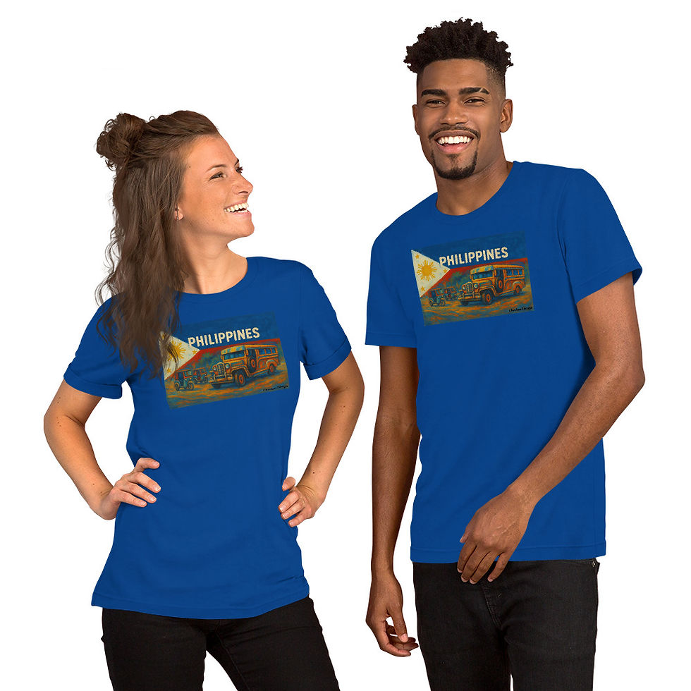 Thumbnail: Jeepney & traysikel  Philippines - T-shirt