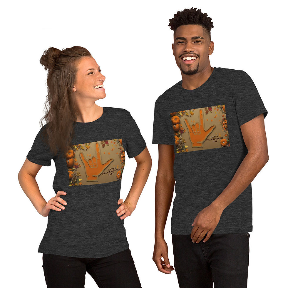 Thumbnail: ASL ILY - Happy Thanksgiving Day 1: T-shirt