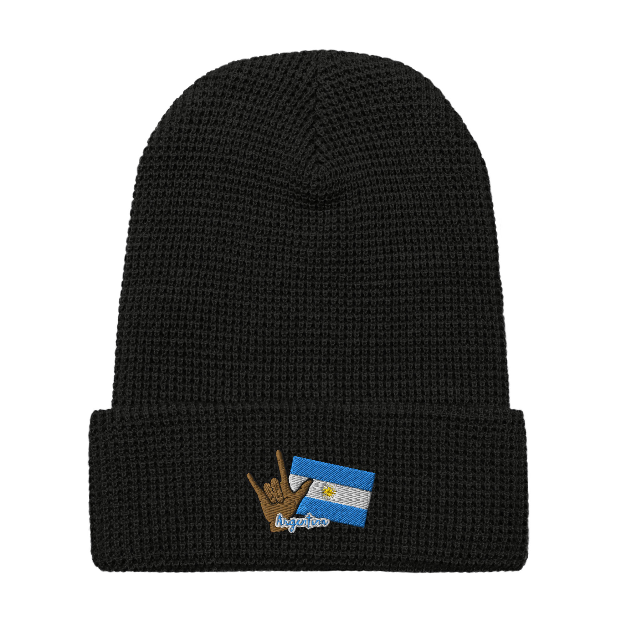 Argentina - Waffle beanie
