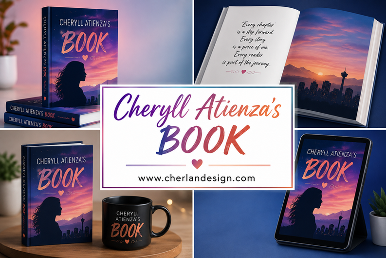 Books by Cheryll Atienza featuring meaningful stories and creative artwork