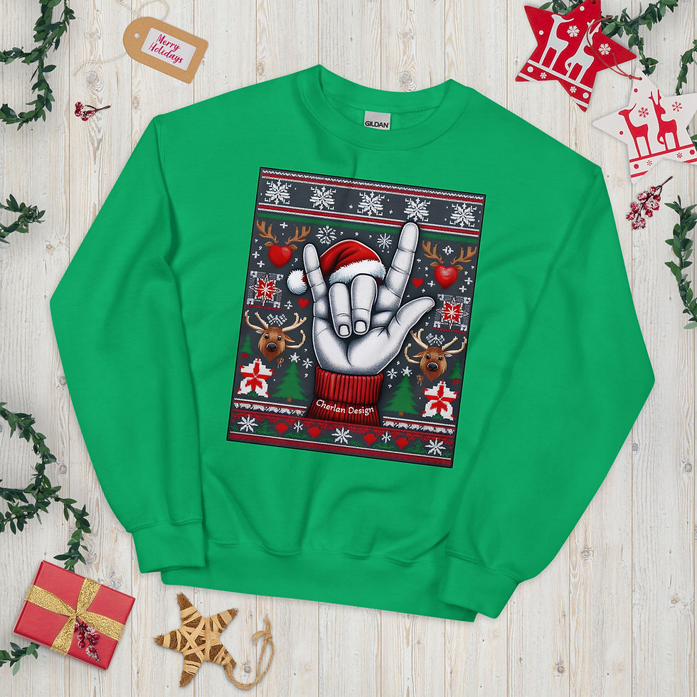 Thumbnail: ILY Ho-Ho-Hideous - ugly Christmas