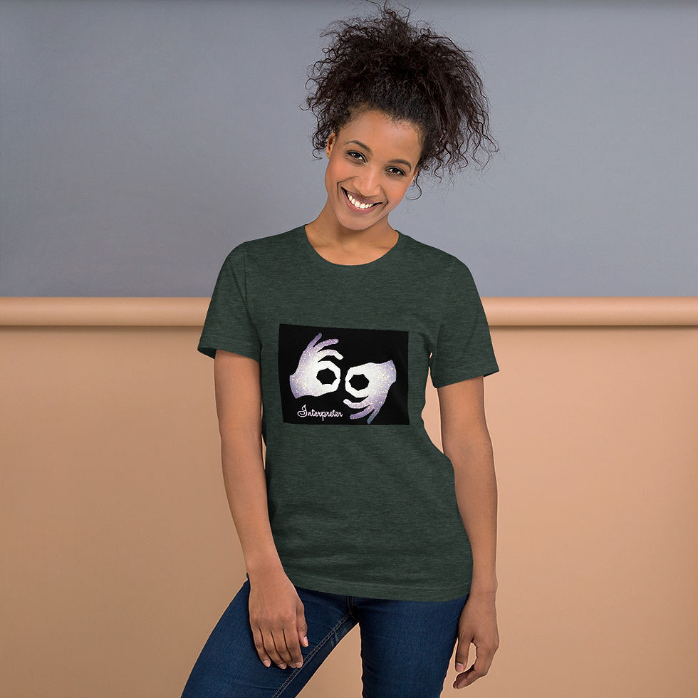 Thumbnail: ASL ILY - rectangle: T-shirt
