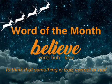 Clear Skies VA Word of the Month