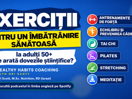 Exercițiul fizic pentru o îmbătrânire sănătoasă la adulții de 50 de ani și peste: o recenzie narativă a antrenamentului de forță, echilibrului, tai chi, Pilates, flexibilității și meditației