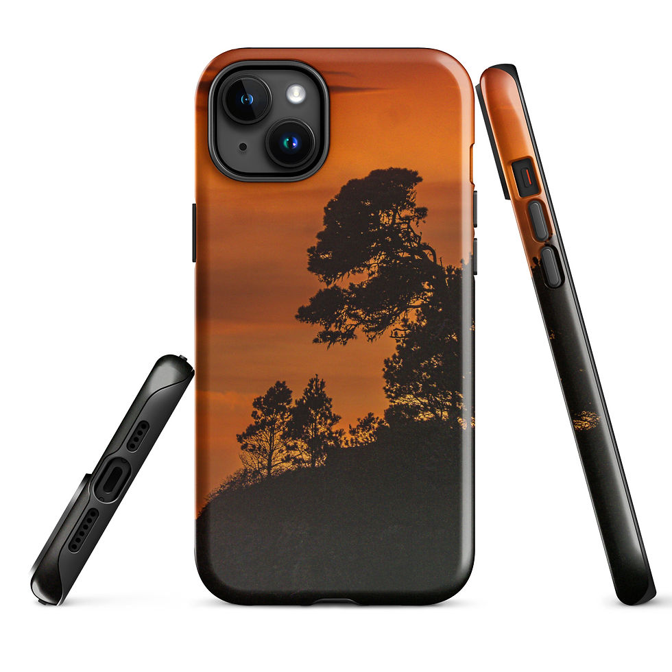 Thumbnail: Sunset Silhouette Tough Case for iPhone®