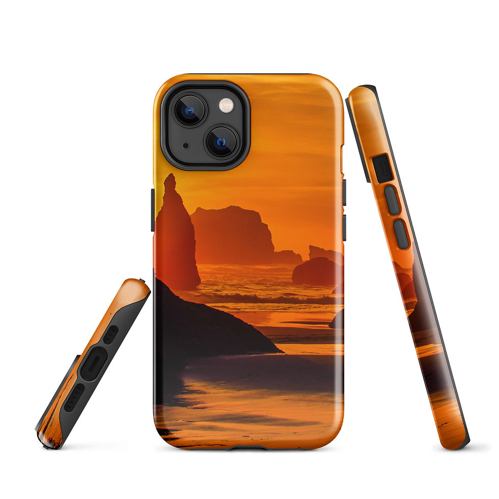 Thumbnail: Stacks of Gold Tough Case for iPhone®