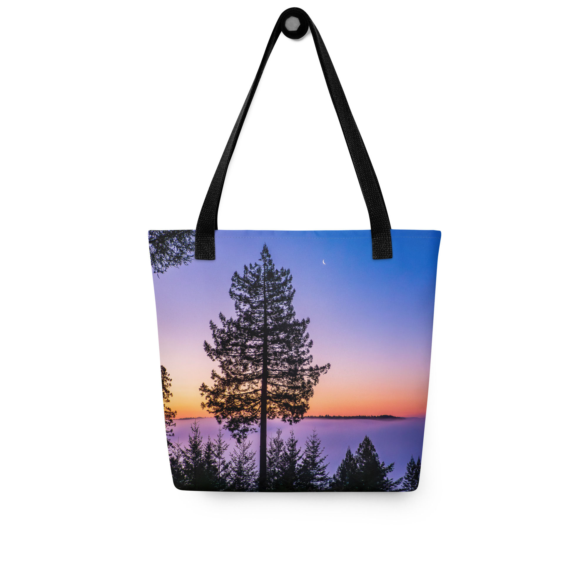 Redwood Forest Dawn Tote bag