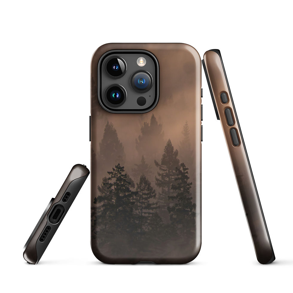 Thumbnail: Fog In The Forest Tough Case for iPhone®