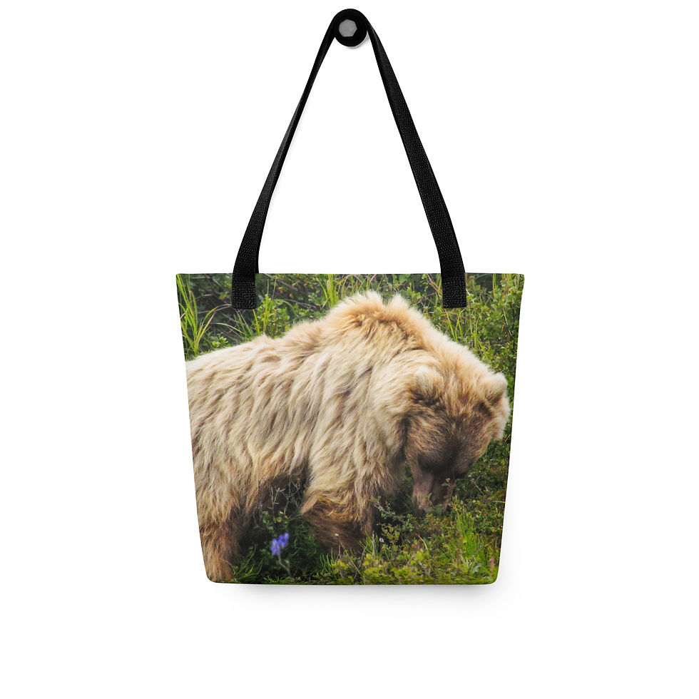 Toklat Grizzly Tote bag
