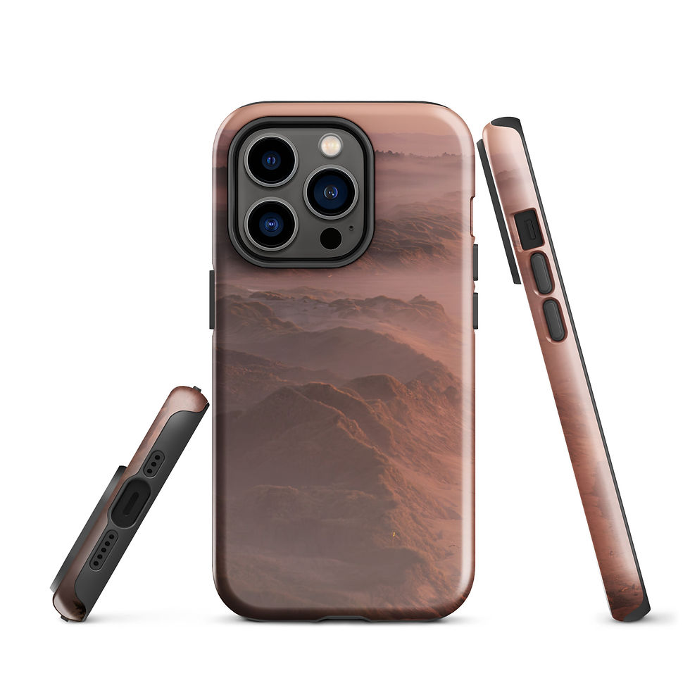 Thumbnail: Sunset Fog On The Oregon Coast Tough Case for iPhone®