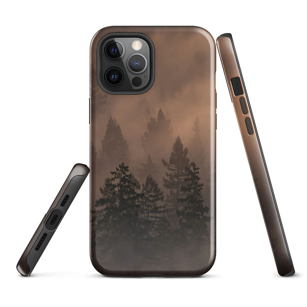 Thumbnail: Fog In The Forest Tough Case for iPhone®