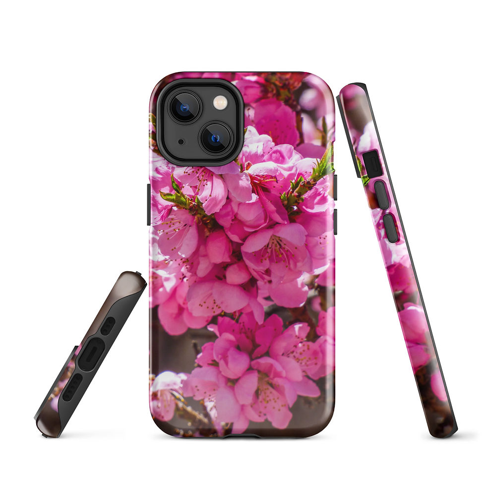 Thumbnail: Peach Blossoms Tough Case for iPhone®