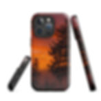 Thumbnail: Redwood Sunrise Silhouette Tough Case for iPhone®