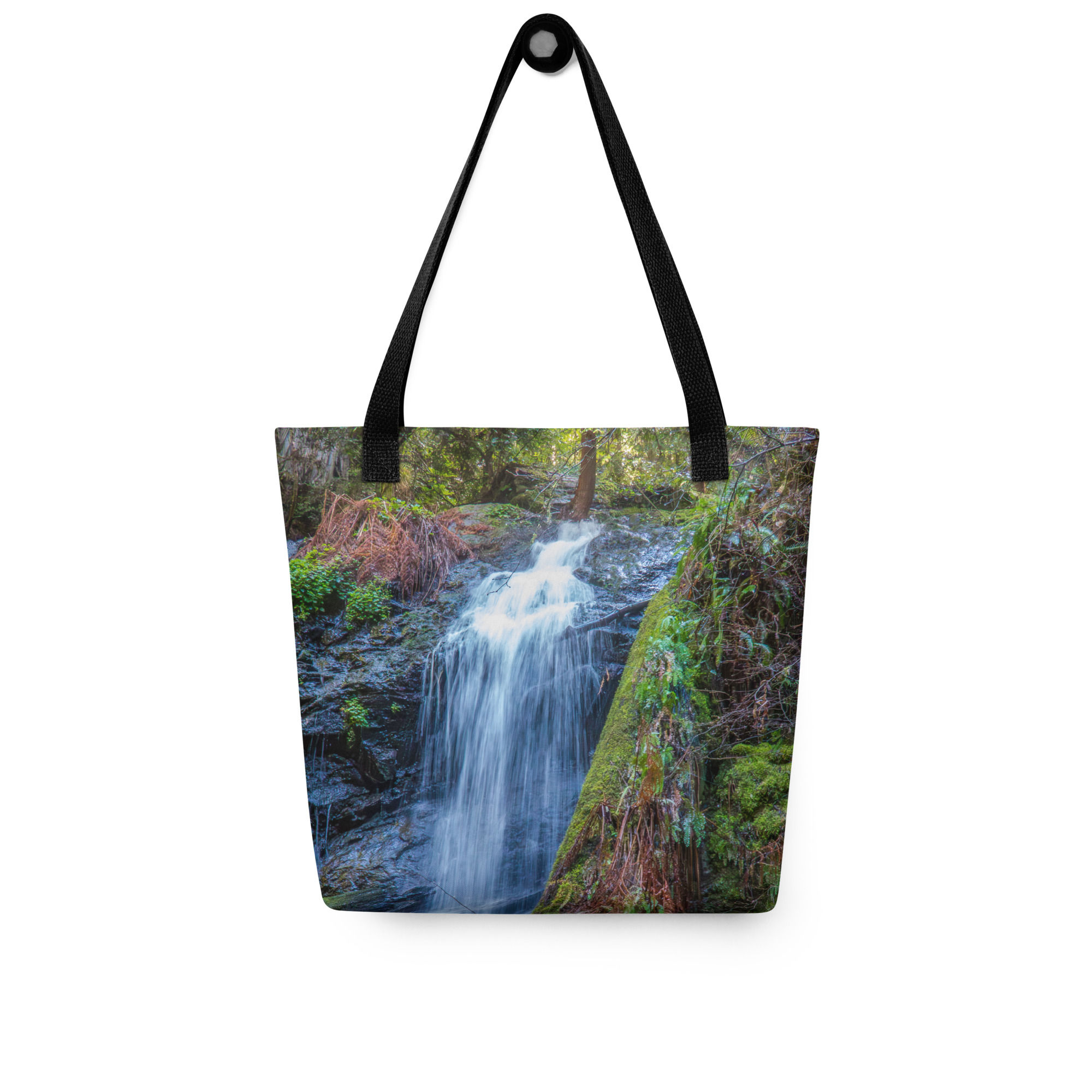 Russian Gulch Waterfall Tote bag