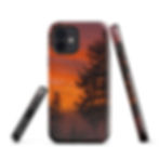 Thumbnail: Redwood Sunrise Silhouette Tough Case for iPhone®
