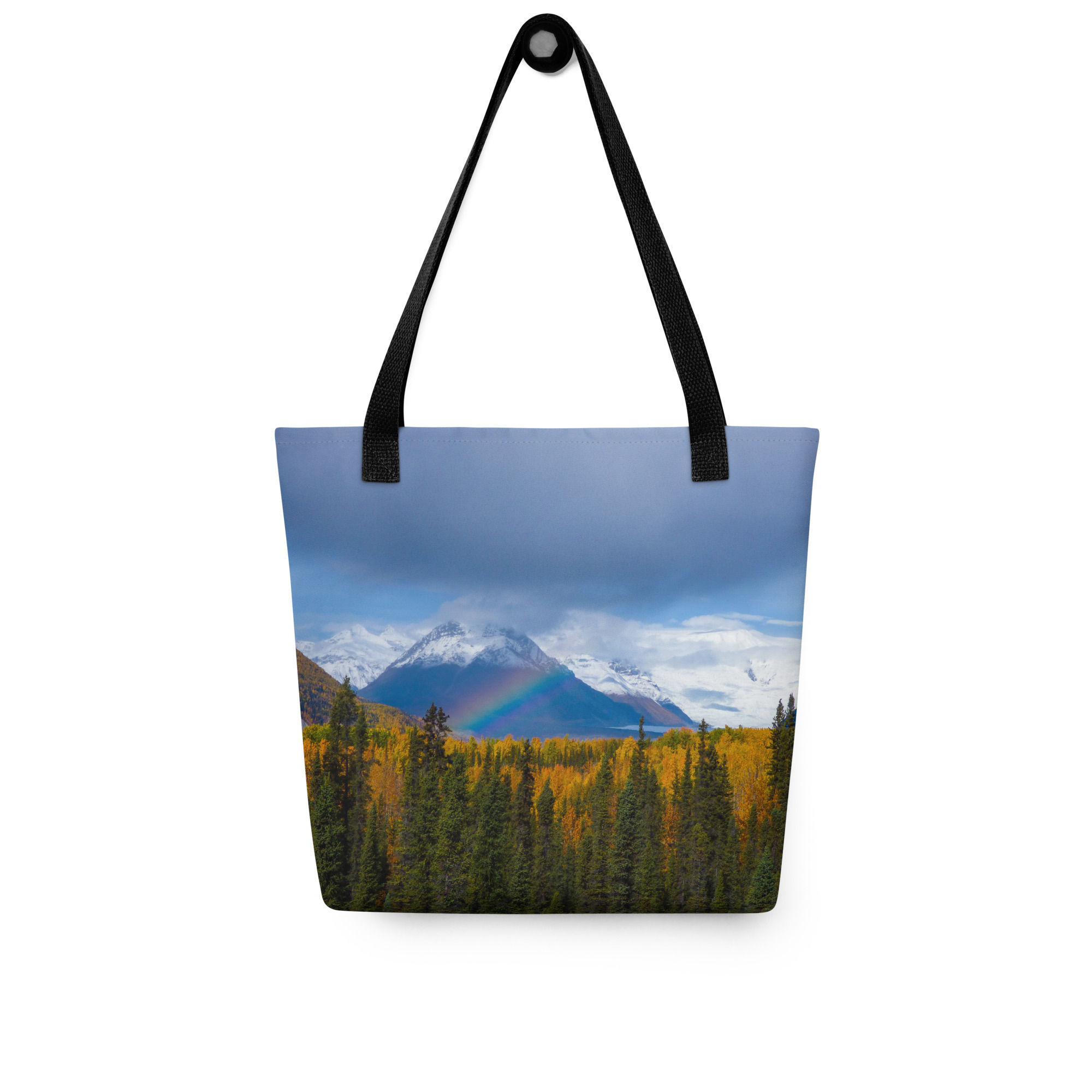 Rainbow In The Wrangells Tote bag