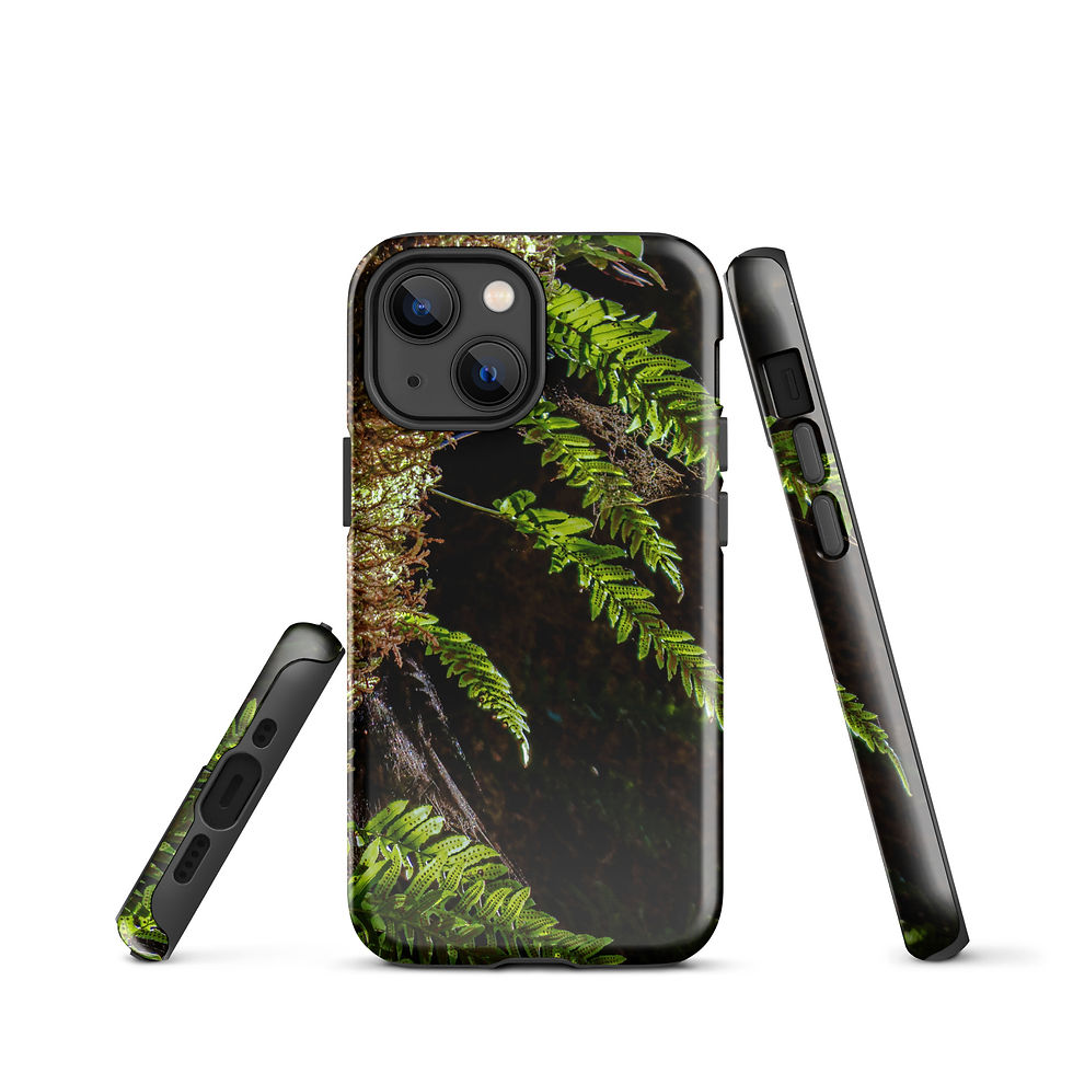 Thumbnail: Backlit Fern Fronds Tough Case for iPhone®