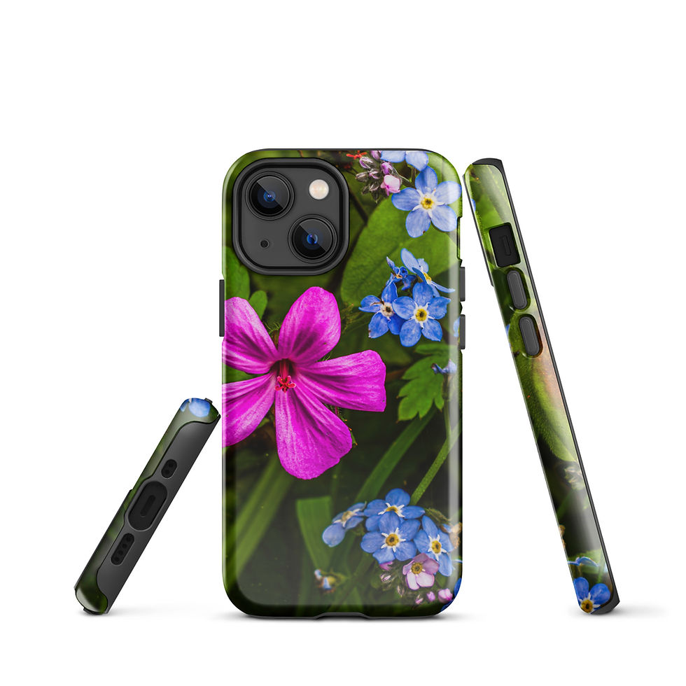 Thumbnail: Pink and Blue Tough Case for iPhone®