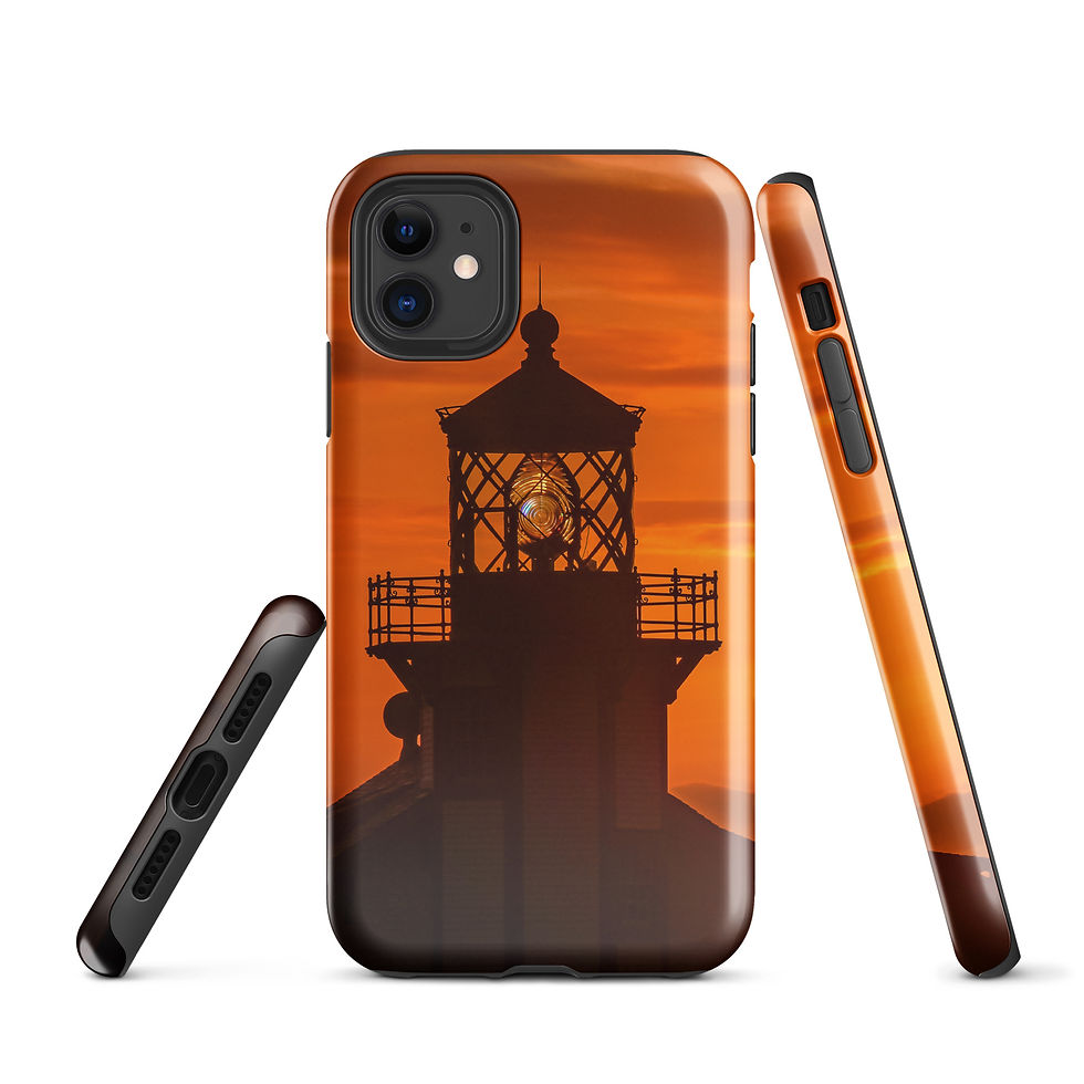 Cabrillo Point Sunset Light Tough Case for iPhone®